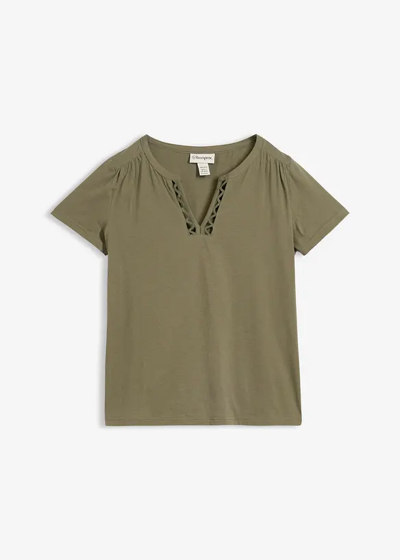 Maglia con scollo particolare, bonprix