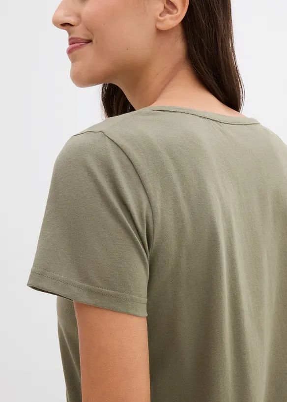 Maglia con scollo particolare, bonprix