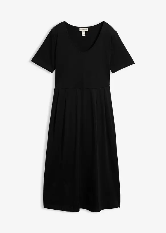 Abito midi in jersey di cotone, bonprix
