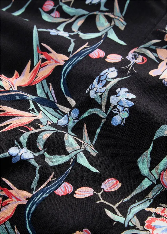 Abito svasato al ginocchio in jersey, bonprix