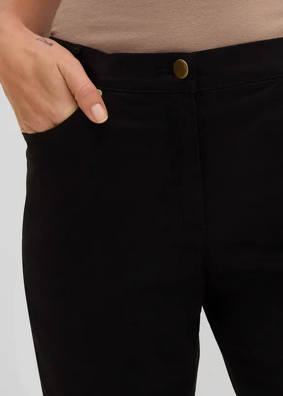 Bermuda di cotone con cinta comoda, bonprix