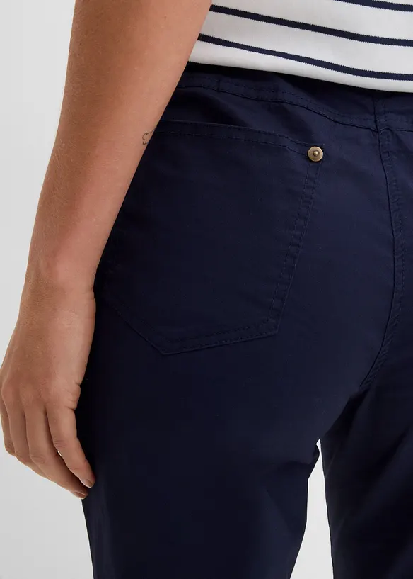 Bermuda di cotone con cinta comoda, bonprix