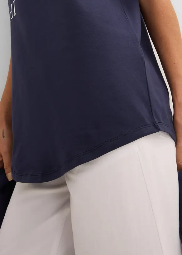 T-shirt in misto cotone, bonprix