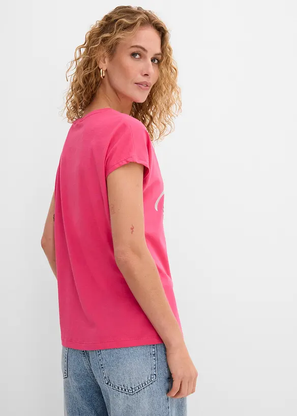 Maglia con paillettes, bonprix