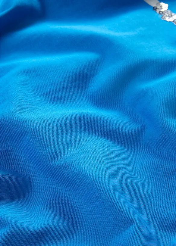 Maglia con paillettes, bonprix