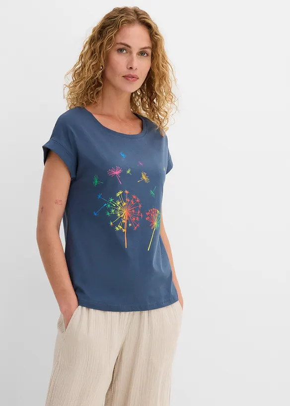 T-shirt con stampa, bonprix