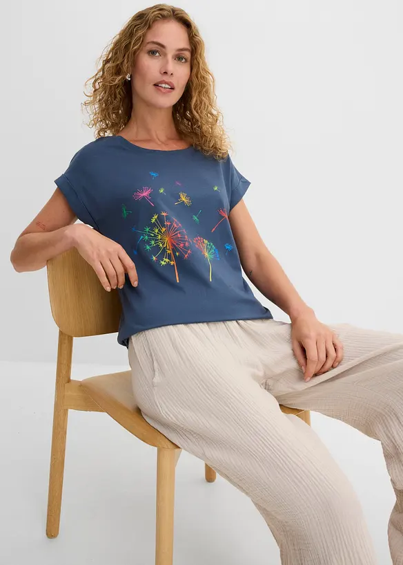 T-shirt con stampa, bonprix