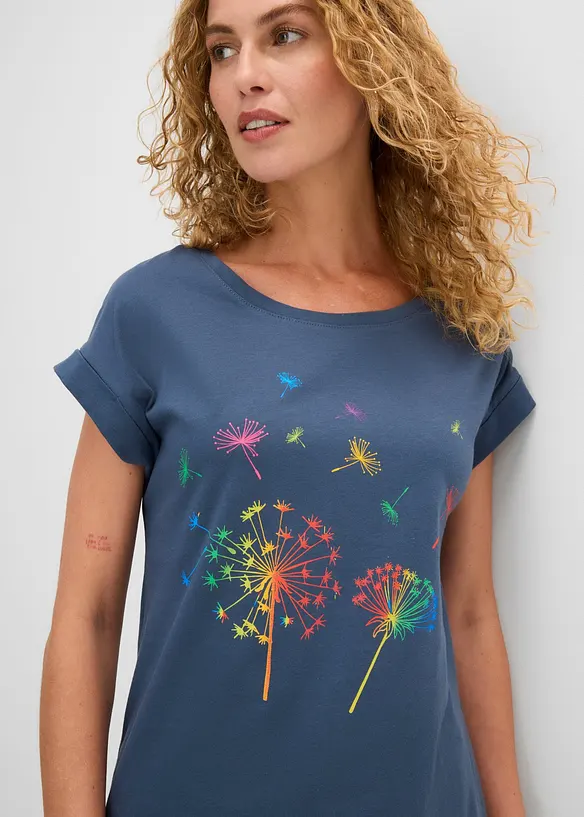 T-shirt con stampa, bonprix