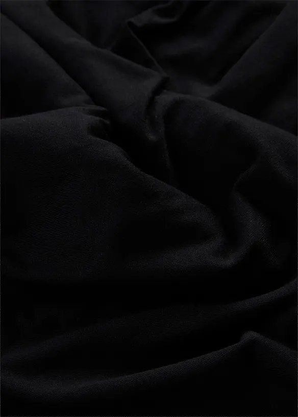 Abito fluente in jersey misto viscosa ed elastan, bonprix