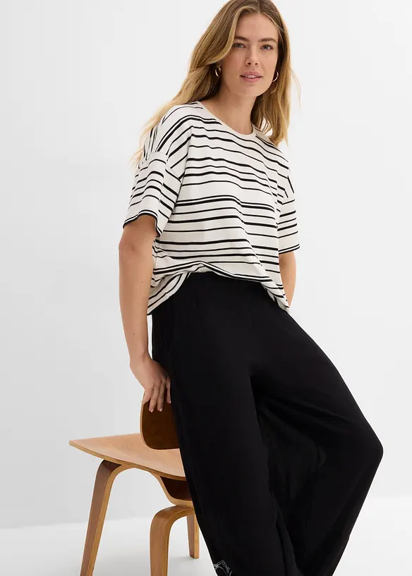 Pantaloni alla turca in viscosa, bonprix