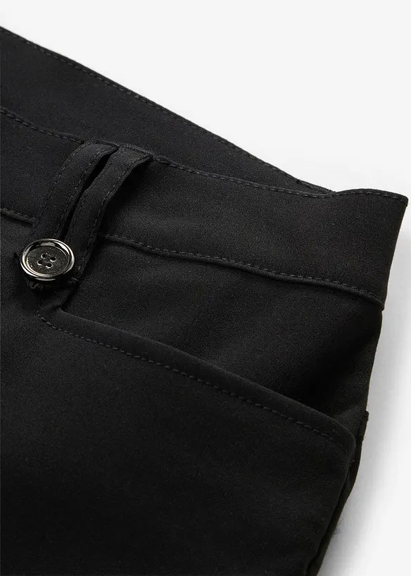 Pantaloni cropped con fascia comoda in vita, bonprix