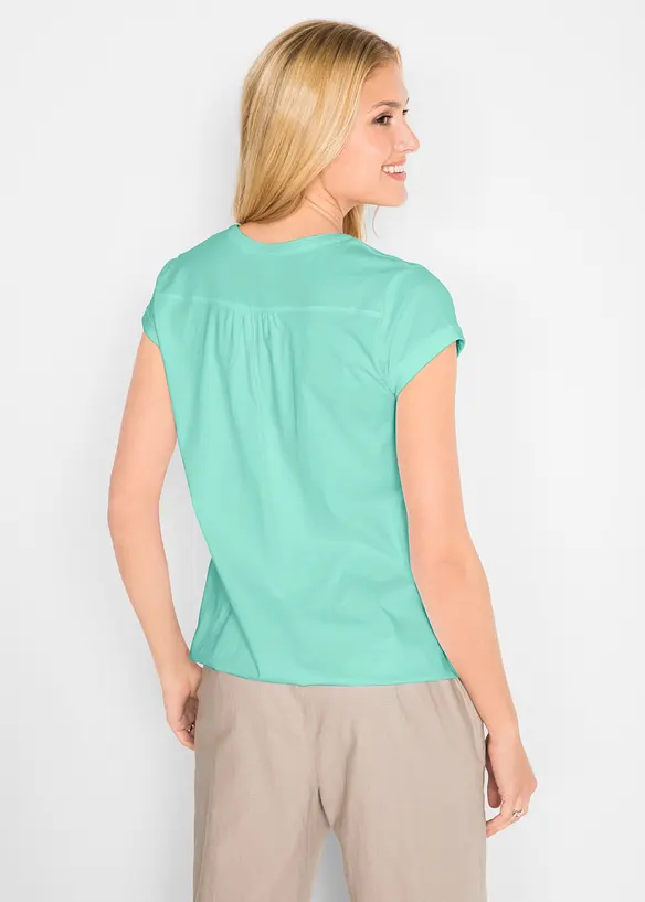 Maglia in cotone a maniche corte, bonprix