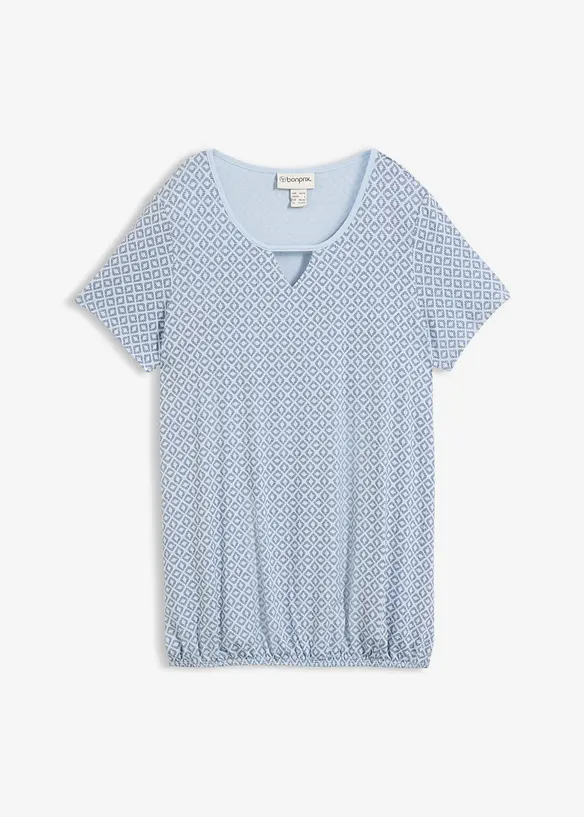 Maglia con elastico a maniche corte, bonprix