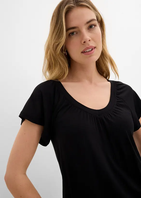 Maglia in misto viscosa, bonprix