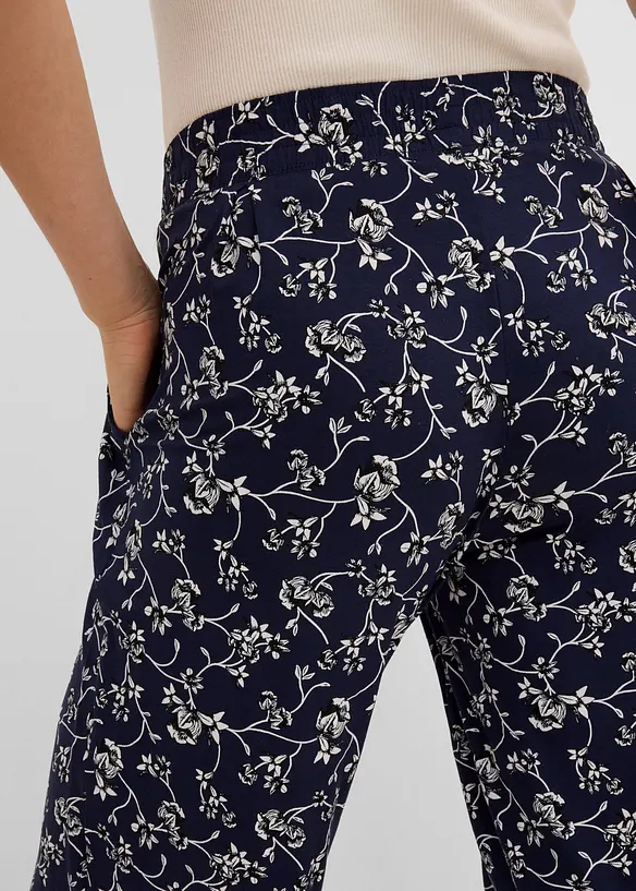 Pantaloni a palazzo in misto viscosa, bonprix