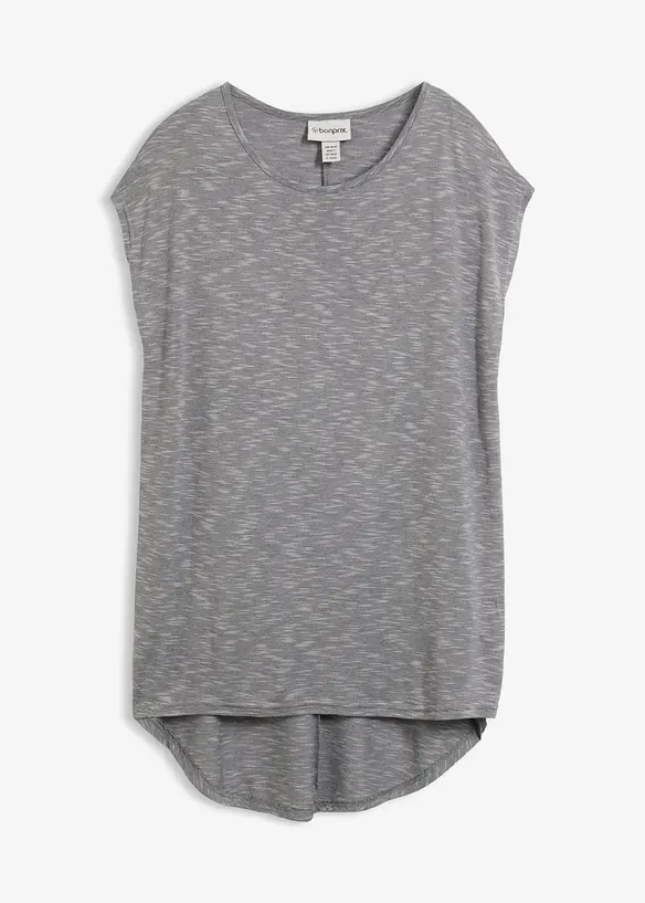 Maglia lunga in misto viscosa, bonprix