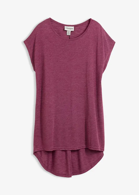 Maglia lunga in misto viscosa, bonprix