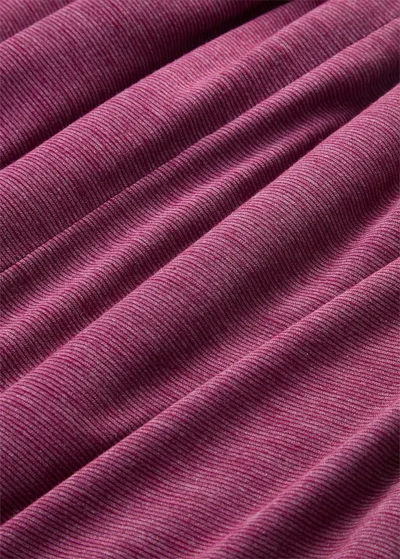 Maglia lunga in misto viscosa, bonprix