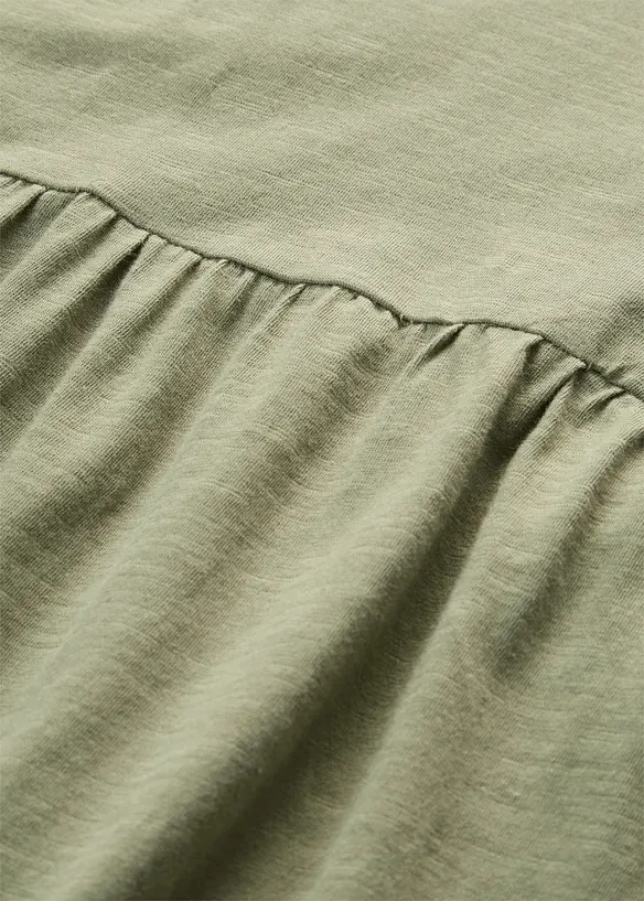 Abito midi in puro cotone biologico, bonprix