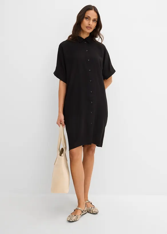 Abito chemisier in viscosa, bonprix