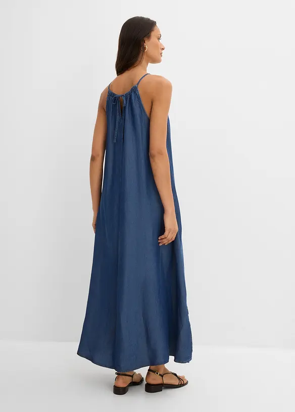 Abito di jeans in lyocell fluente, bonprix