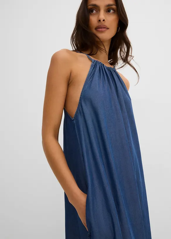 Abito di jeans in lyocell fluente, bonprix