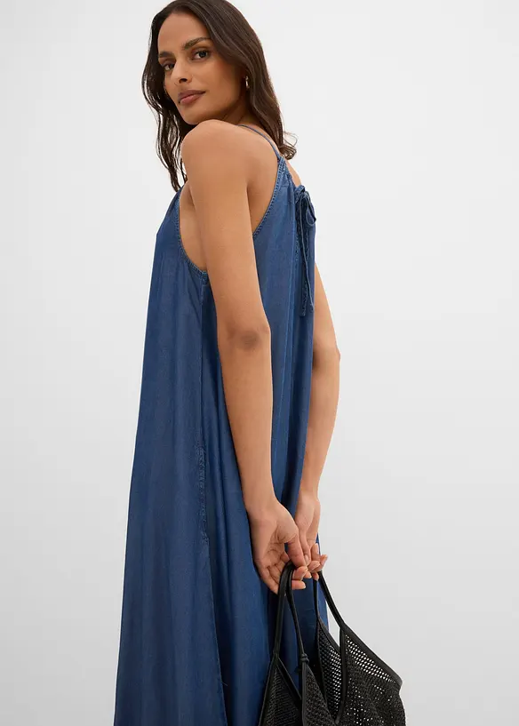 Abito di jeans in lyocell fluente, bonprix
