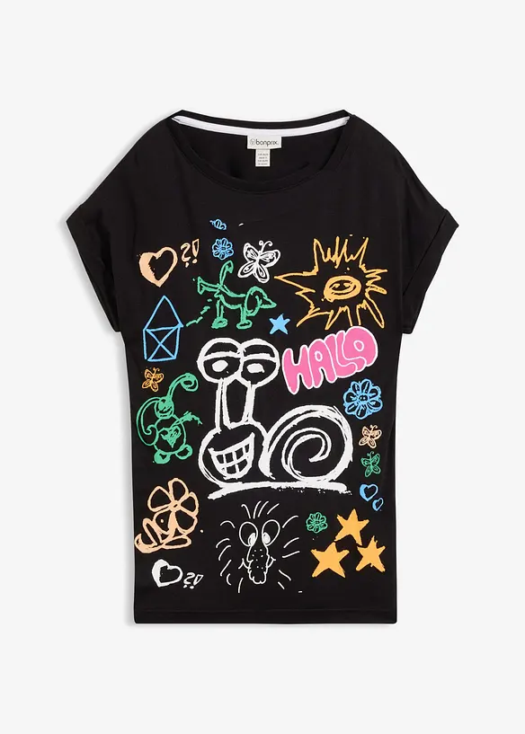 T-shirt stampata, bonprix