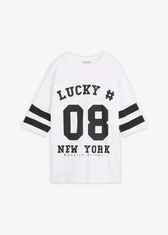 Maxi maglia in puro cotone biologico, bonprix