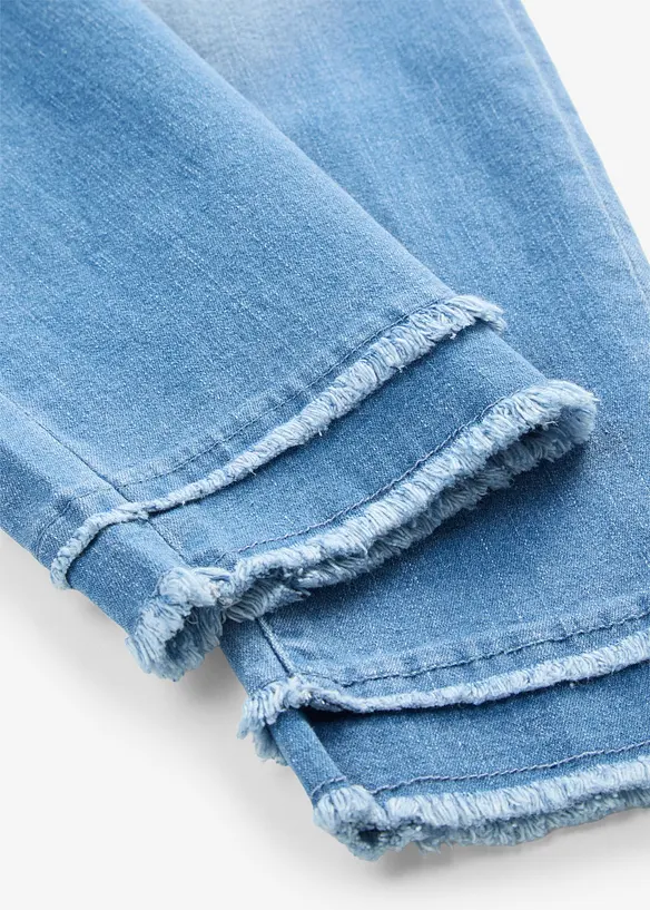 Jeans cropped elasticizzati e ultra morbidi, bonprix