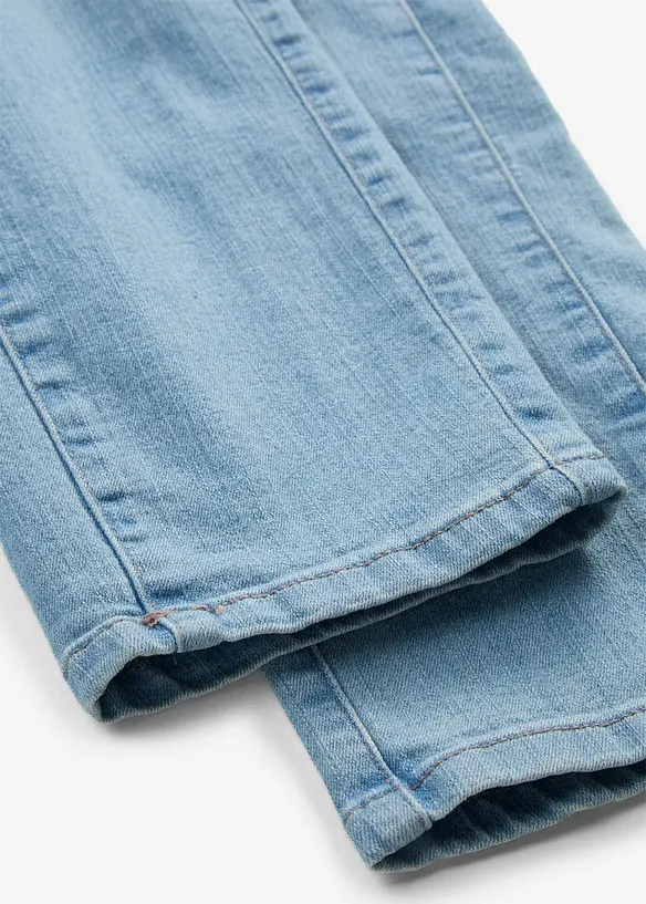 Jeans elasticizzati straight, vita media, bonprix