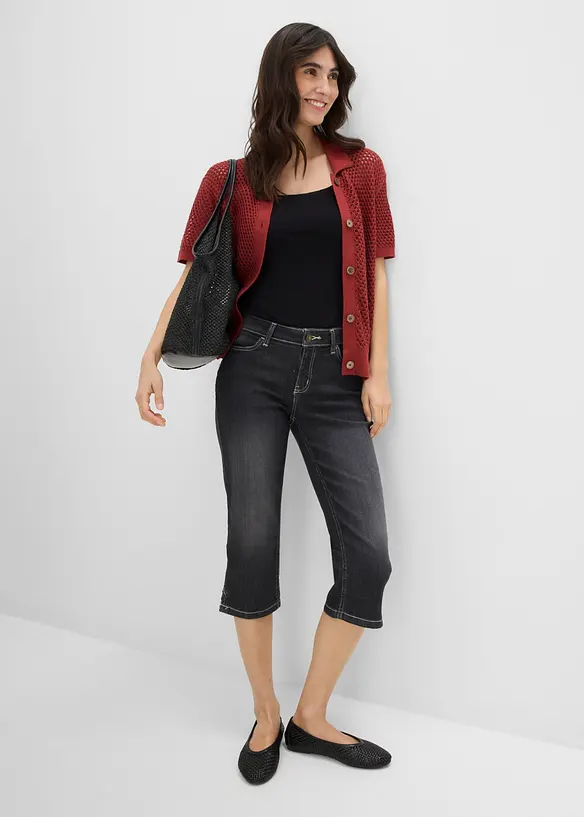 Jeans capri (pacco da 2), bonprix