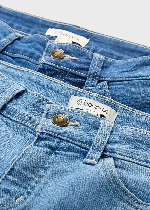 Jeans capri (pacco da 2), bonprix