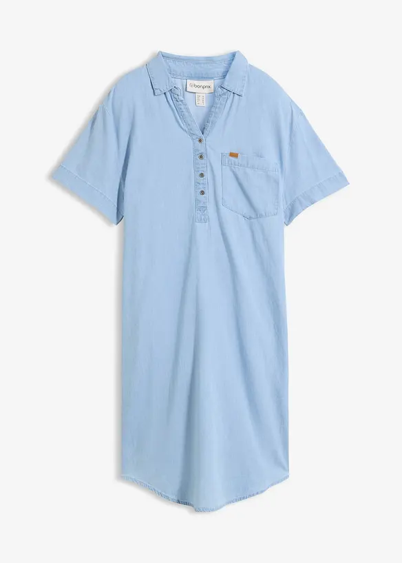 Abito di jeans a maniche corte, bonprix