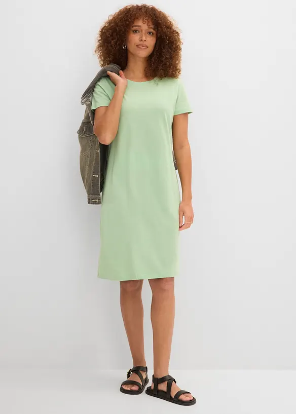 Abito in jersey di puro cotone (pacco da 2), bonprix