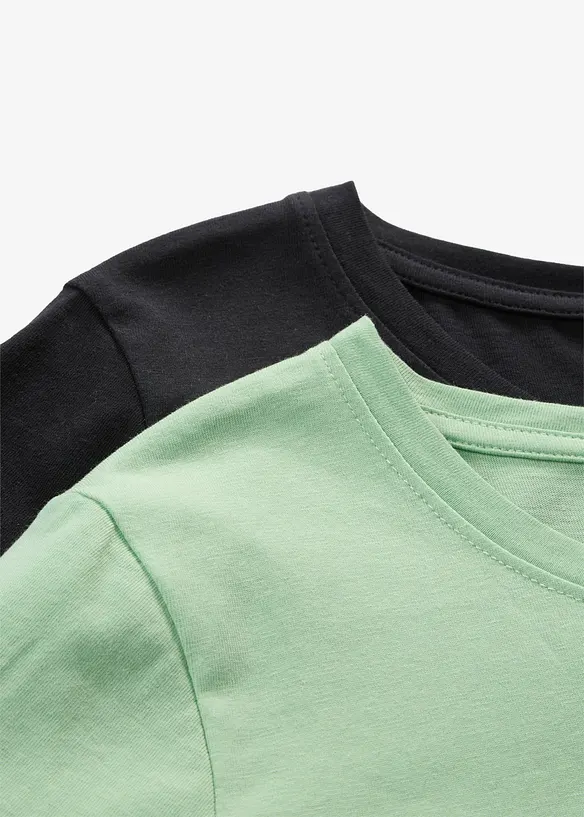 Abito in jersey di puro cotone (pacco da 2), bonprix