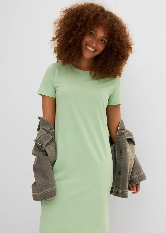 Abito in jersey di puro cotone (pacco da 2), bonprix