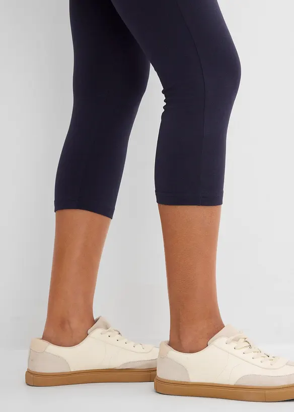 Leggings capri aderenti (pacco da 2), bonprix
