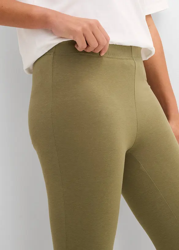 Leggings capri aderenti (pacco da 2), bonprix