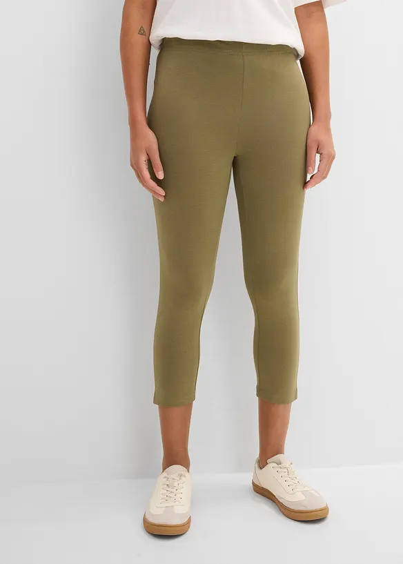 Leggings capri aderenti (pacco da 2), bonprix
