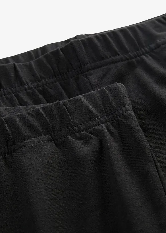 Leggings capri aderenti (pacco da 2), bonprix