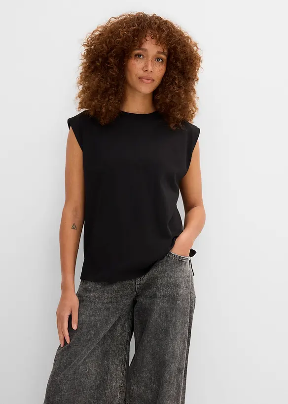 Maglia oversize in puro cotone biologico, bonprix