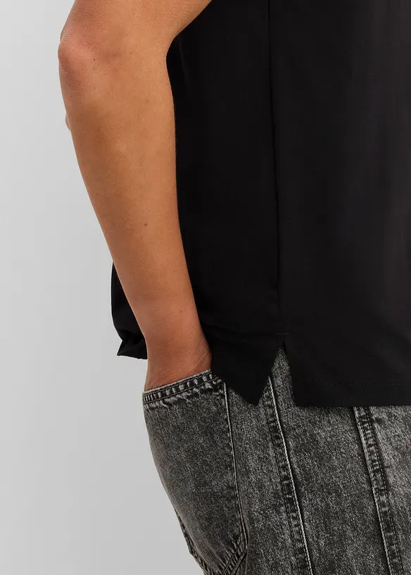 Maglia oversize in puro cotone biologico, bonprix