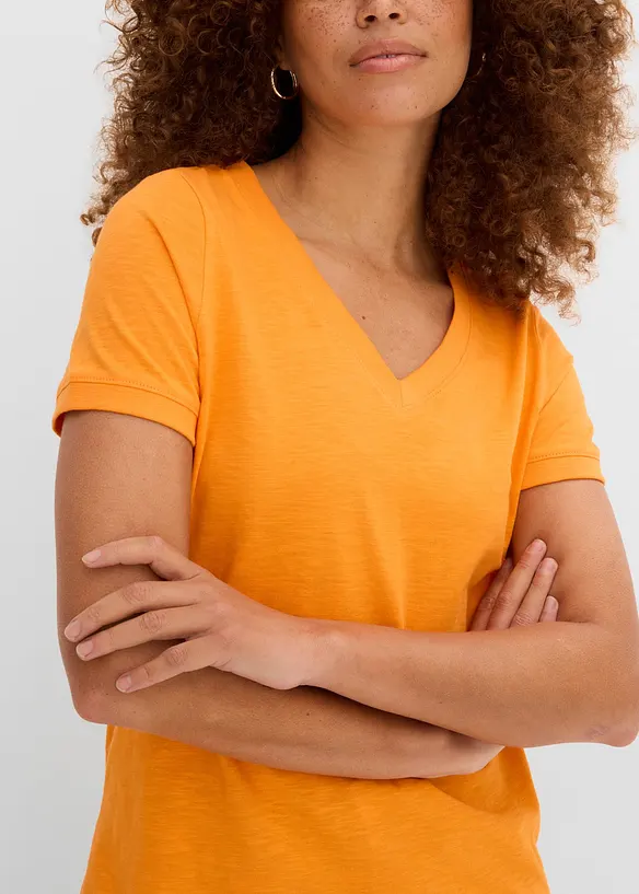 T-shirt in puro cotone, bonprix