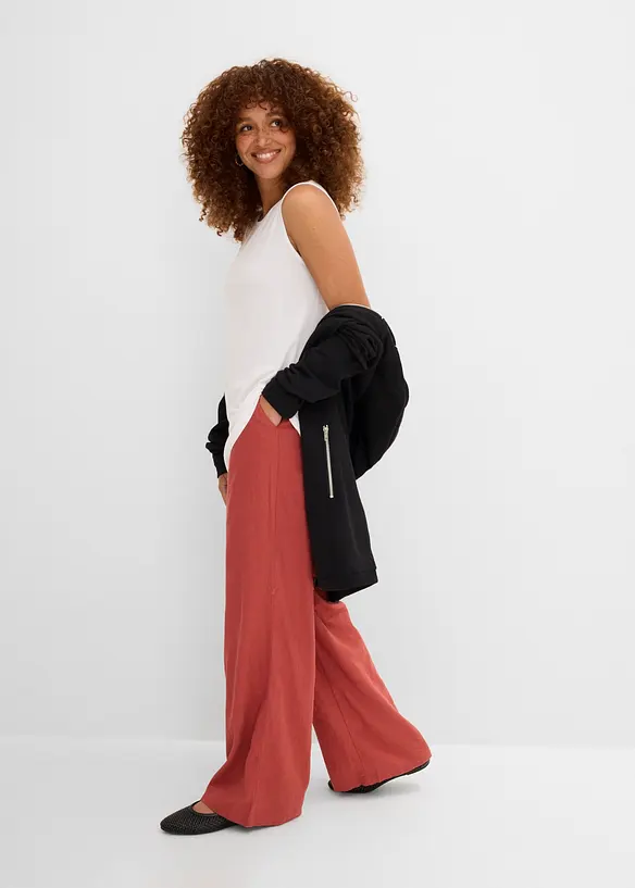 Top lungo in morbida viscosa (pacco da 2), bonprix