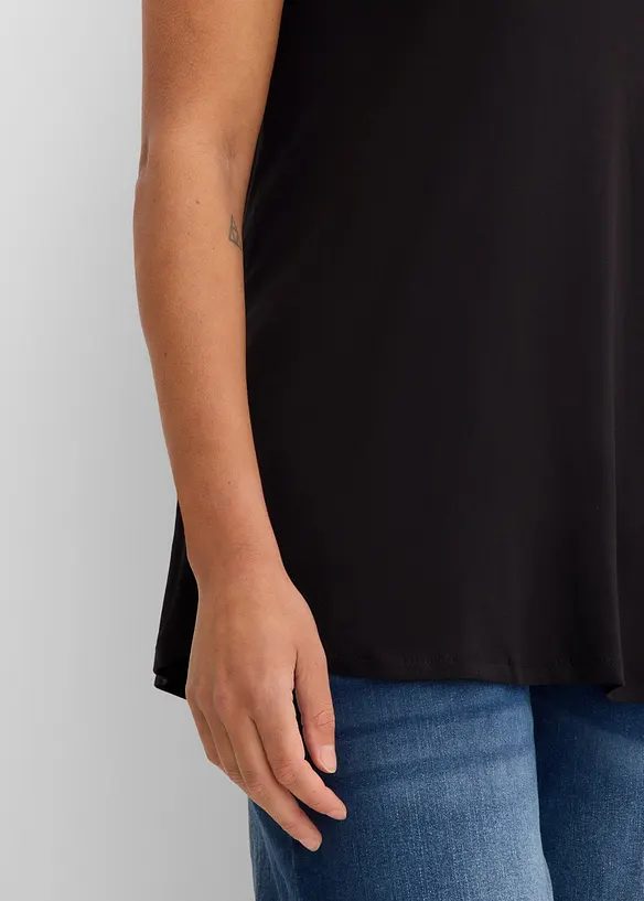 Top lungo in morbida viscosa (pacco da 2), bonprix