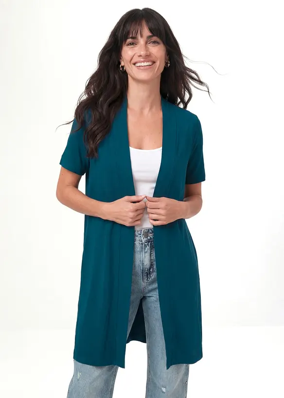 Cardigan in maglina di morbida viscosa, bonprix