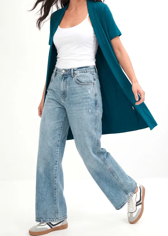 Cardigan in maglina di morbida viscosa, bonprix