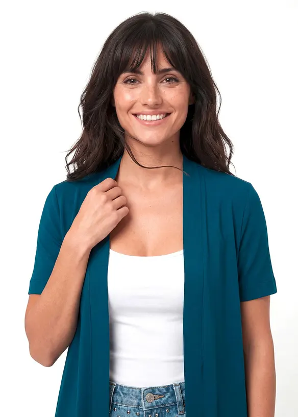 Cardigan in maglina di morbida viscosa, bonprix