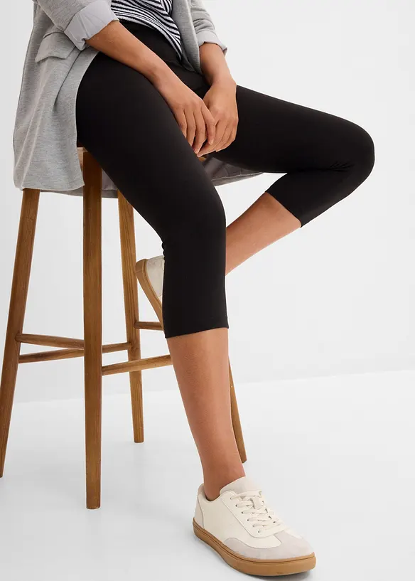 Leggings a pinocchietto (pacco da 2), bonprix